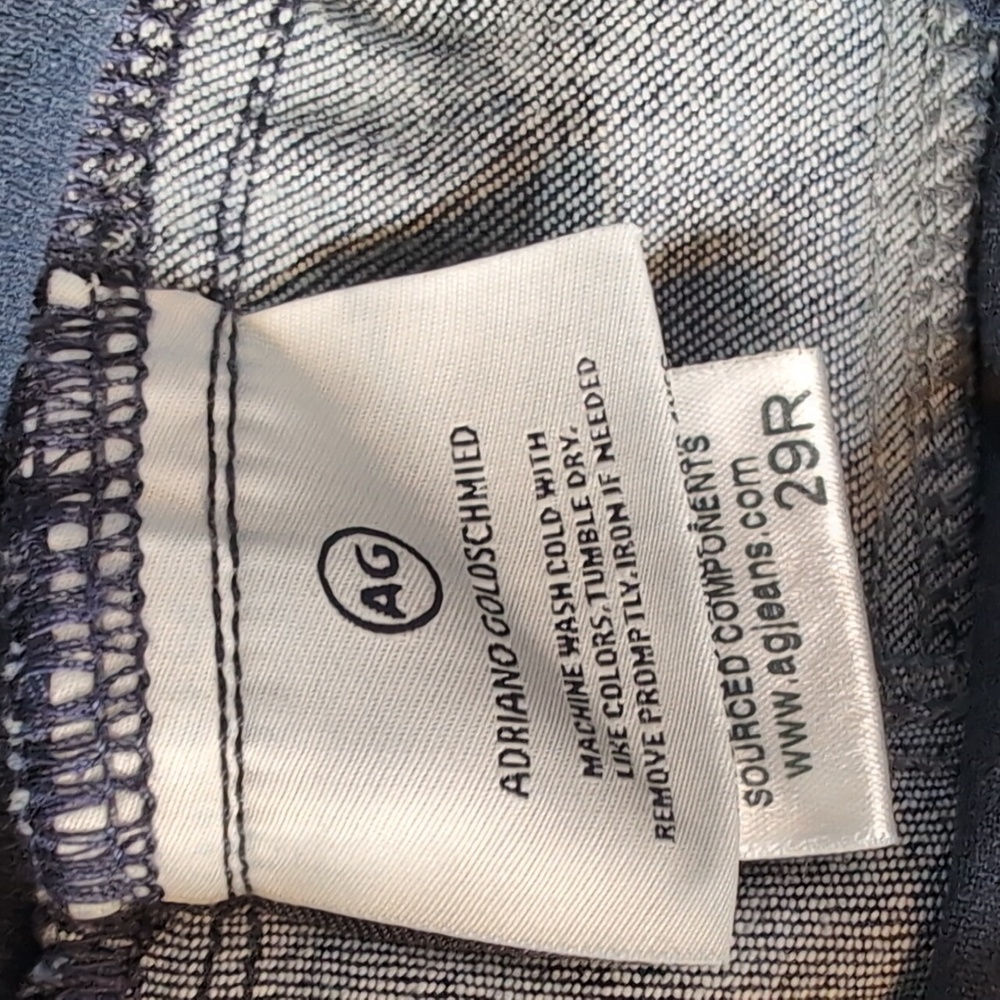 Adriano Goldschmied "The Legging" Super Skinny Dark Wash Maternity Jeans Sz 29 - Picture 13 of 15